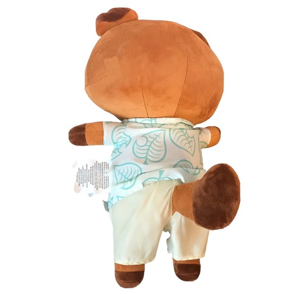 TOM NOOK Nintendo Animal Crossing 18" Plush Toy Stuffed Animal Pillow - Picture 3 of 5